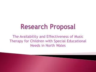 Research Proposal