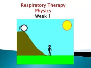 Respiratory Therapy Physics Week 1