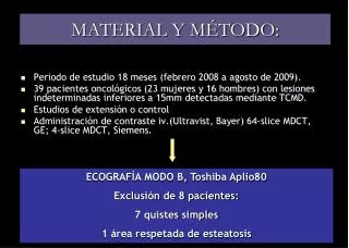 material y m todo