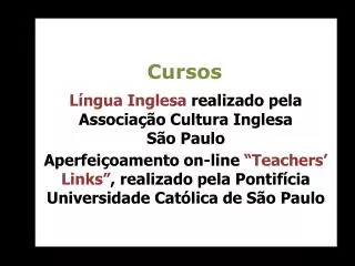 cursos