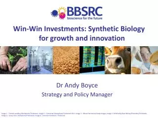 Win-Win Investments: Synthetic Biology for growth and innovation