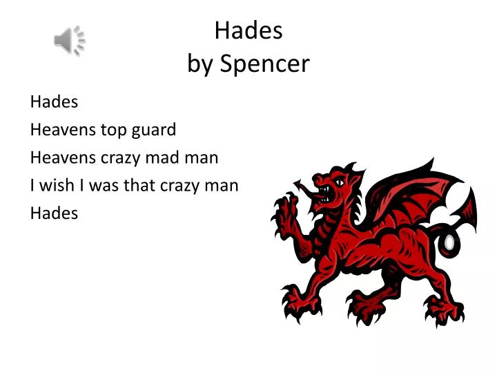 hades by spencer