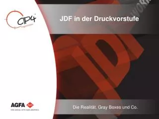 jdf in der druckvorstufe