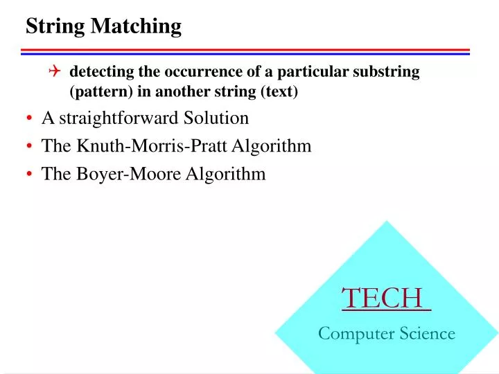 string matching