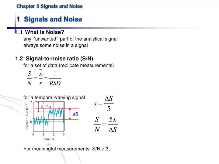 chapter 5 signals and noise 1 signals and noise
