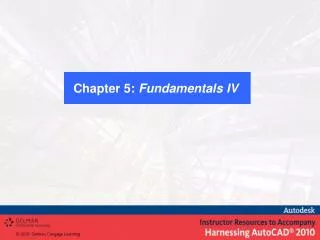 Chapter 5: Fundamentals IV
