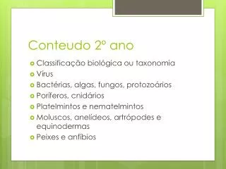 conteudo 2 ano