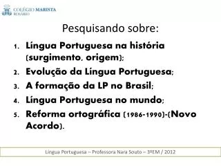 pesquisando sobre