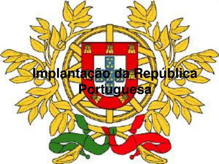 implanta o da rep blica portuguesa