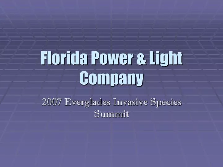 florida power light company