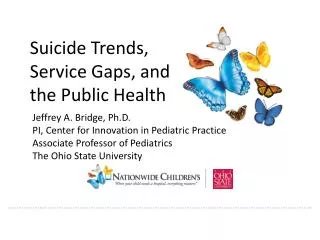 Suicide Trends, Service Gaps, and the Public Health