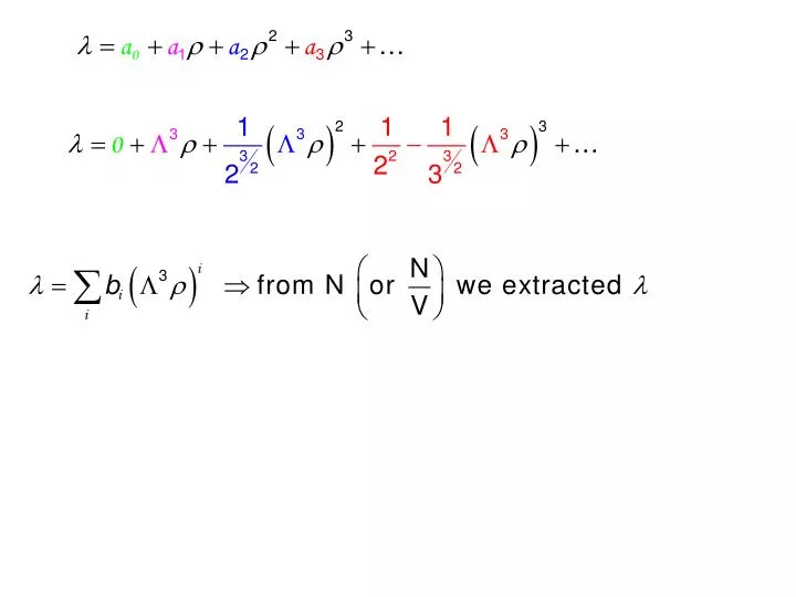 expansion of l for a weakly degenerate fd gas