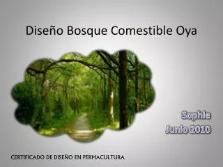 dise o bosque comestible oya