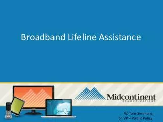 Broadband Lifeline Assistance