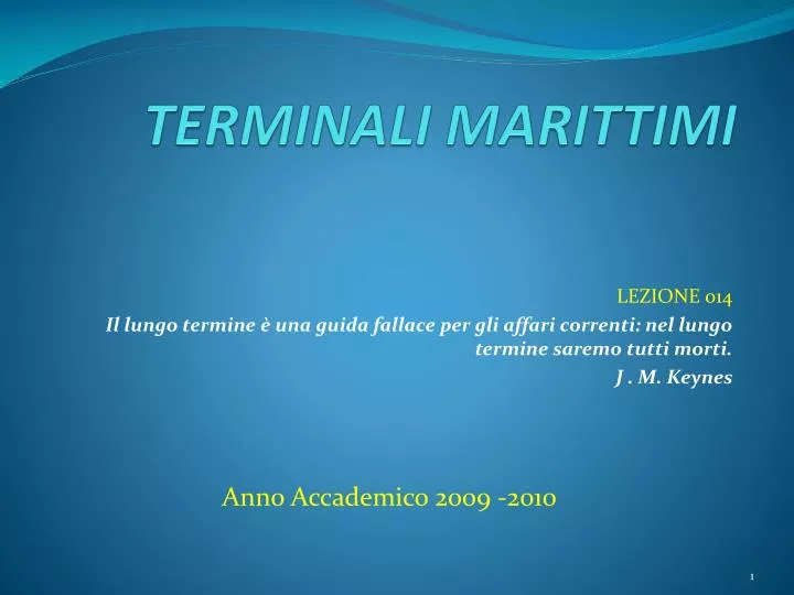 terminali marittimi