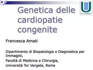 genetica delle cardiopatie congenite