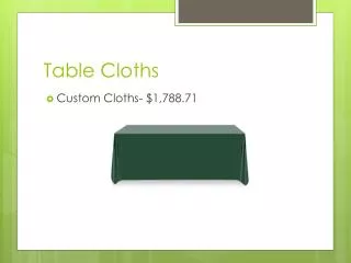 Table Cloths