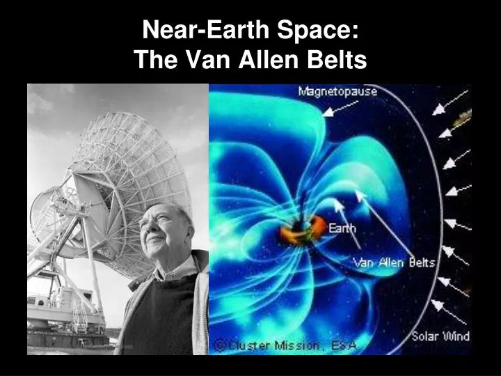 near earth space the van allen belts