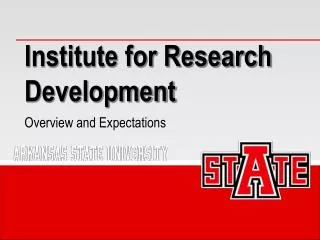 Institute for Research Development