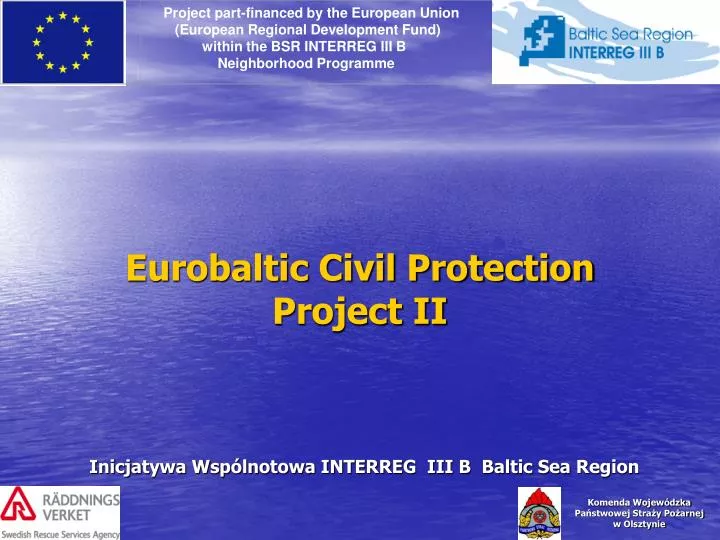 eurobaltic civil protection project ii