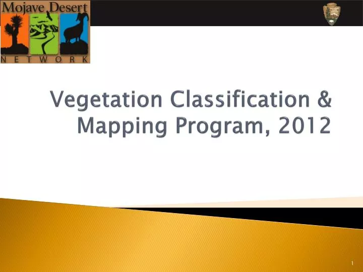 vegetation classification mapping program 2012