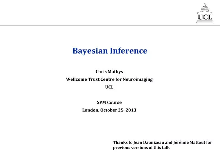 bayesian inference