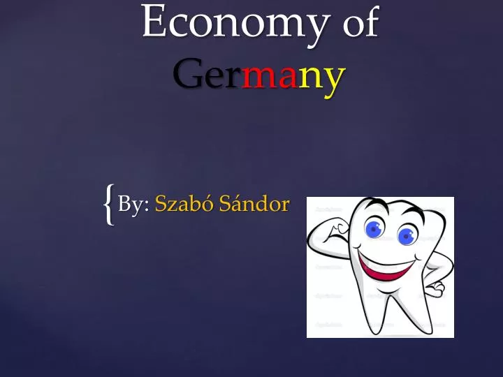 economy of ger ma ny