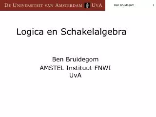 logica en schakelalgebra