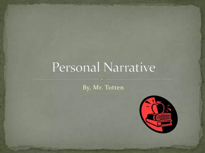 personal narrative