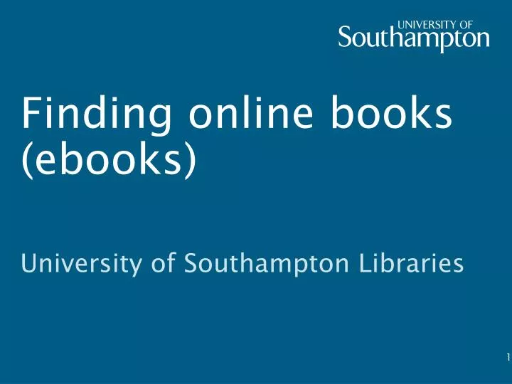 finding online books ebooks