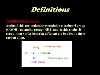 definitions