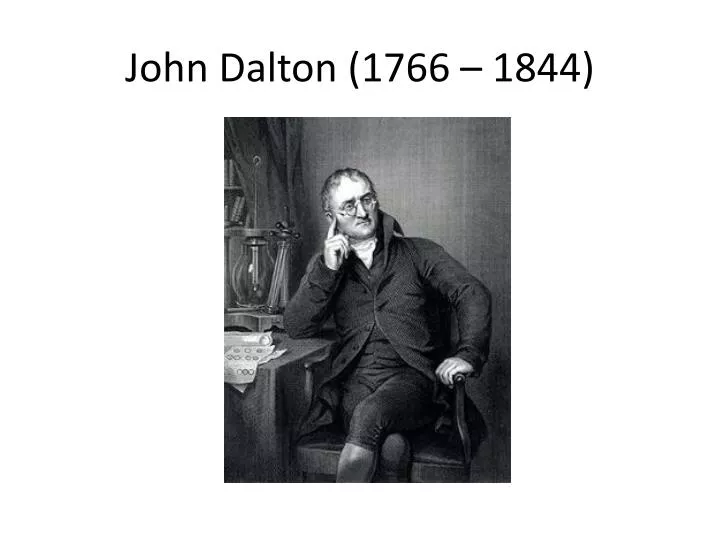 john dalton 1766 1844