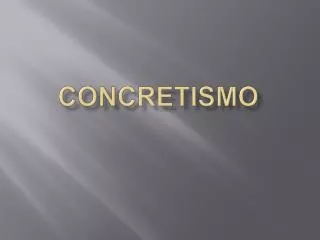 concretismo