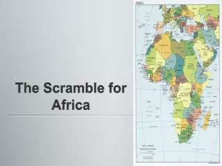 The Scramble for Africa