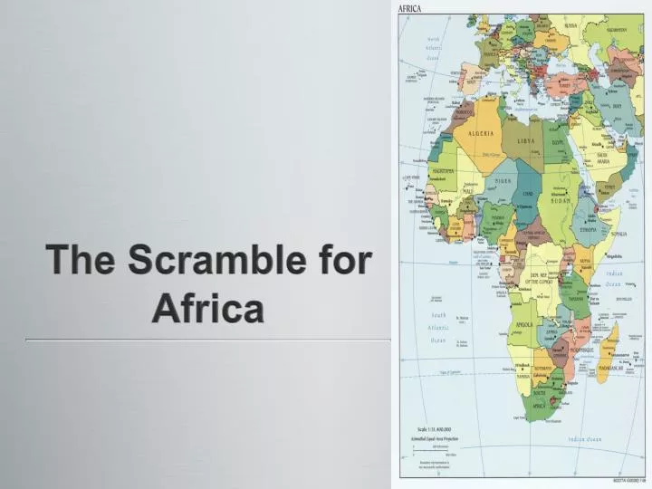 the scramble for africa