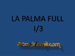 la palma full i 3