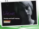 Faculty and Staff Training - slide 1