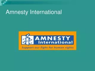 amnesty international