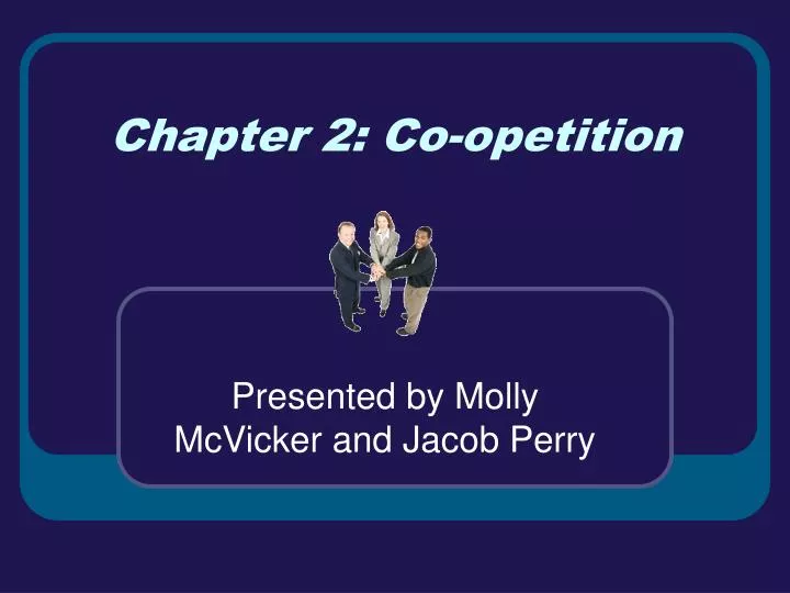 chapter 2 co opetition
