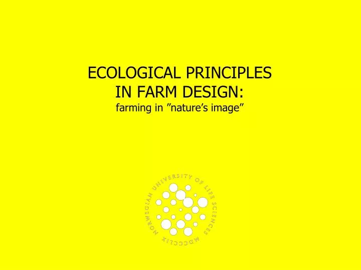 ecological principles in farm design farming in nature s image