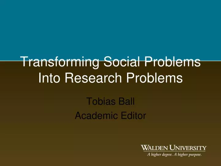 tobias ball academic editor