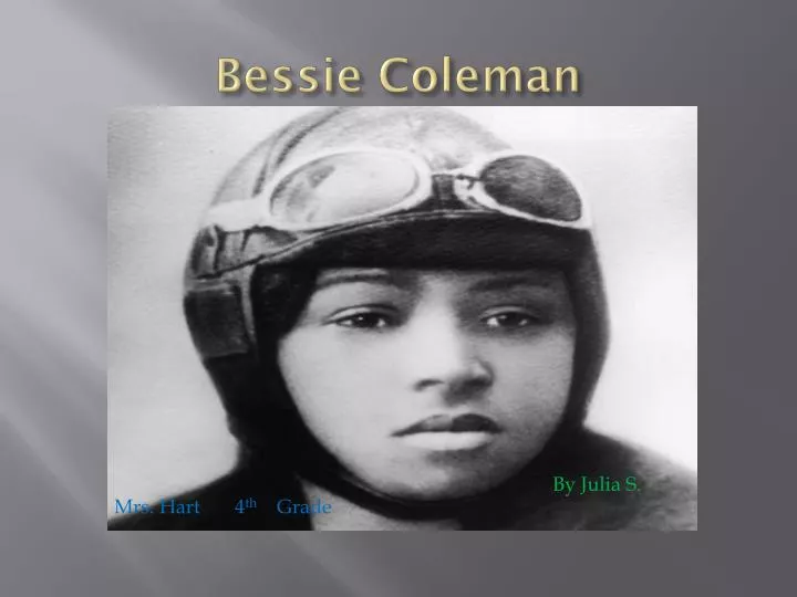 bessie coleman