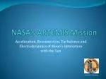NASA ’ s ARTEMIS Mission