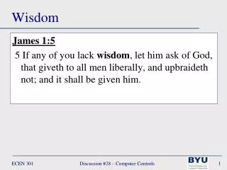 wisdom