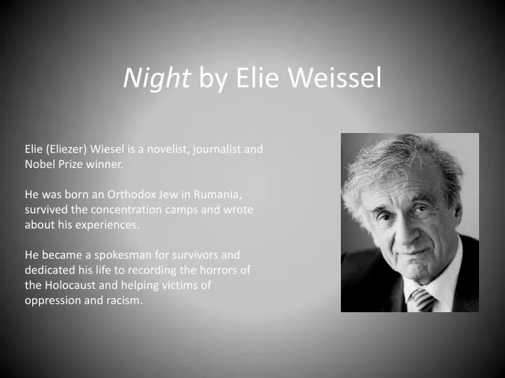 night by elie weissel