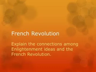 French Revolution