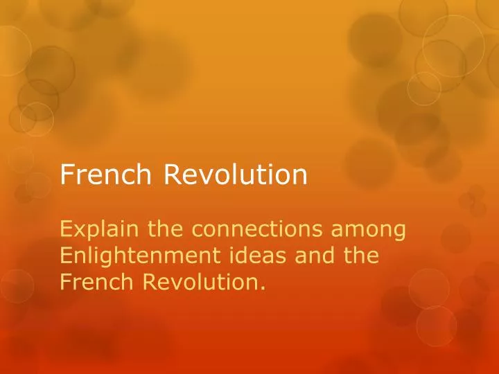 french revolution