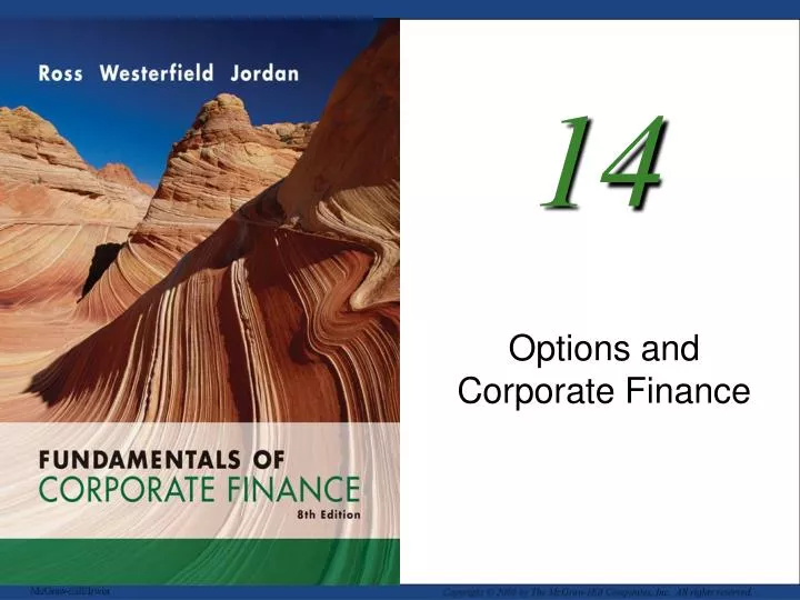 options and corporate finance