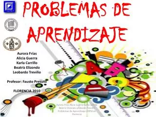 problemas de aprendizaje
