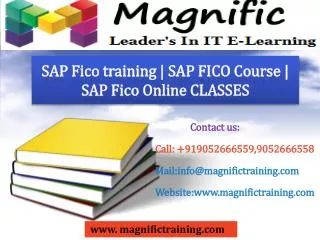 SAP Fico training | SAP FICO Course | SAP Fico Online CLASS